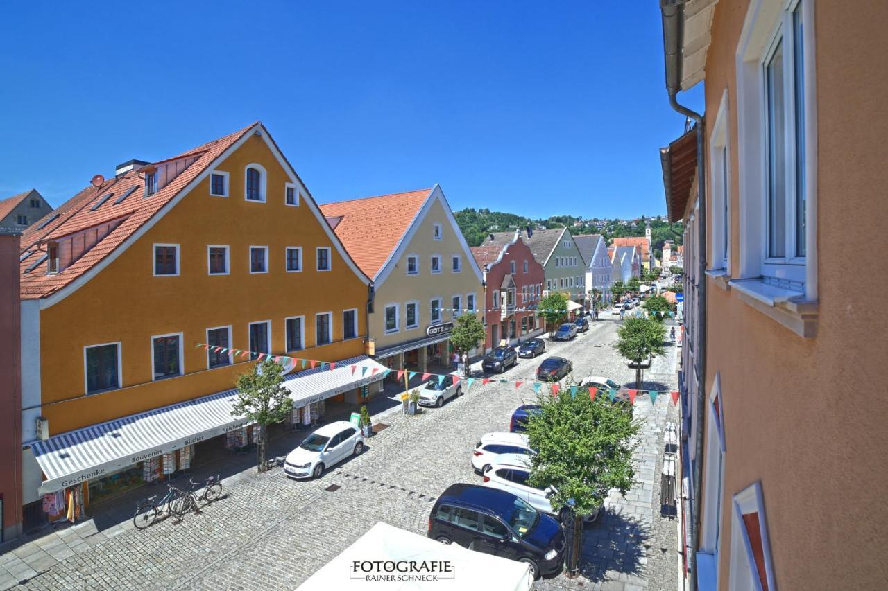 Cafe am Donautor Kelheim Exterior foto